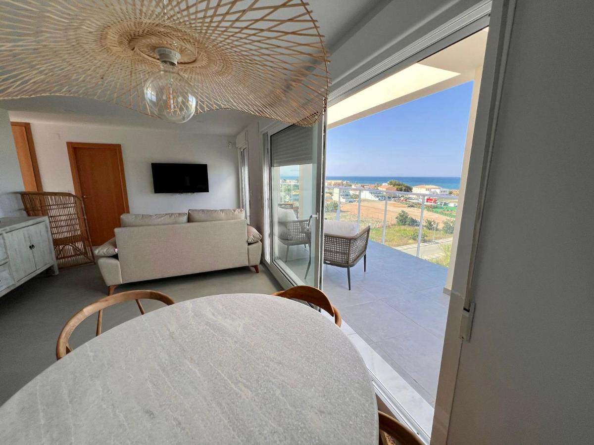 Beautiful Penthouse With Pool And Wonderful Beach View Oliva Buitenkant foto